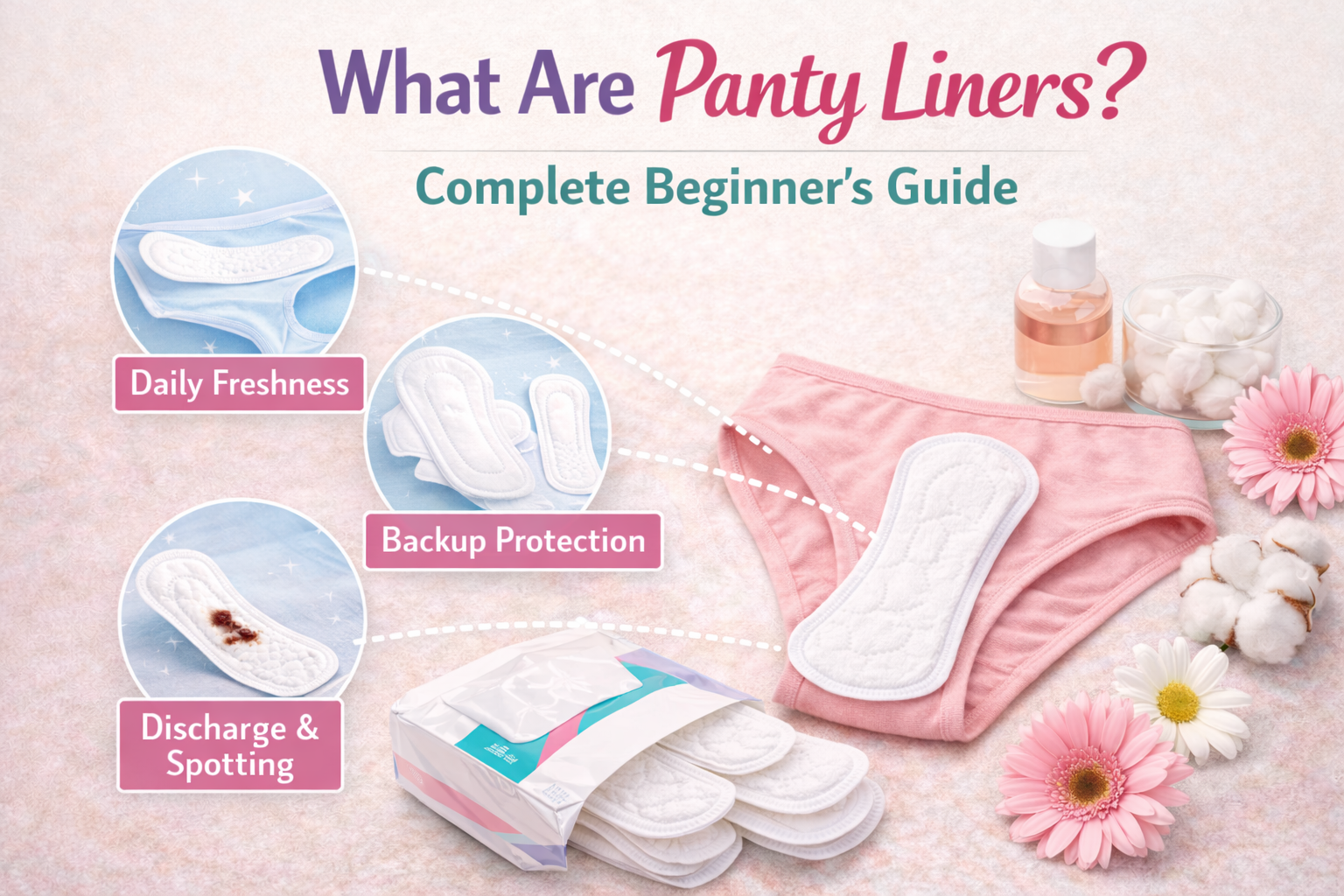 What Are Panty Liners? Complete Beginner’s Guide